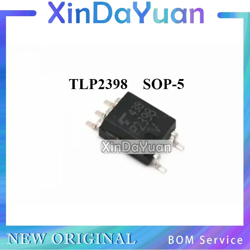 5 pcs  TLP2398 P2398 SOP-5  Photoelectric Coupler