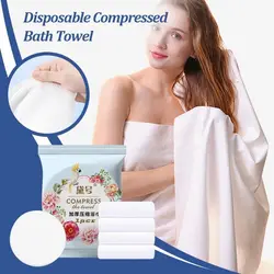 Soft Disposable Compressed Bath Towel Thickened And Large Washable Quick-Drying Towel Compressed Towel Travel