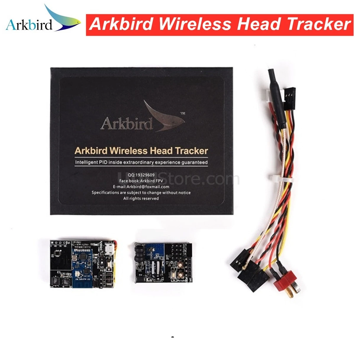 

Arkbird FPV Wireless Head Tracker/ Head Sensor With transmitter TX and Receiver RX for RC FPV Airplane Model