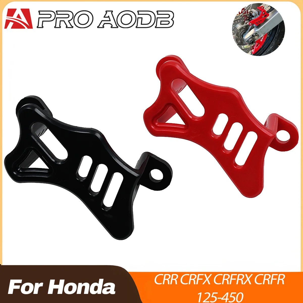 Dirt Bike Rear Brake Caliper Protector Guard Fit Honda CR CRF 125 250 450 KAYO T4 T6 BSE Universal Motorcycle Accessories