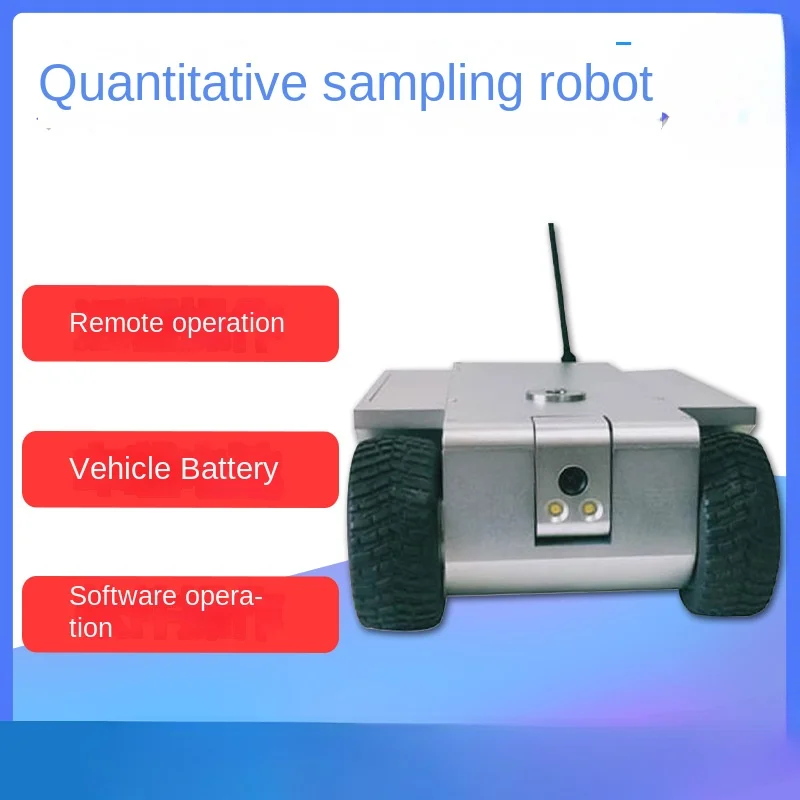 JH-7400 Type Wireless Control Central Air Conditioning Duct Scraper Type Quantitative Sampling Robot