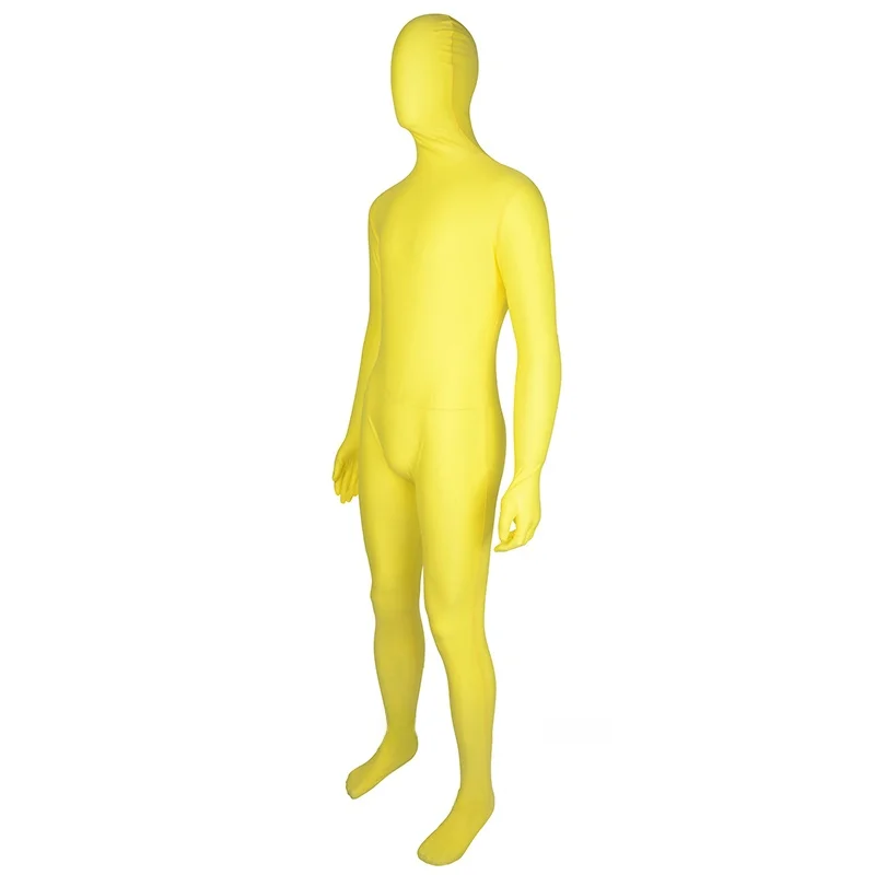 loween Abito da genitore-figlio a copertura totale Mantello invisibile attillato sulla pelle Tutina Costume taglie forti per donna