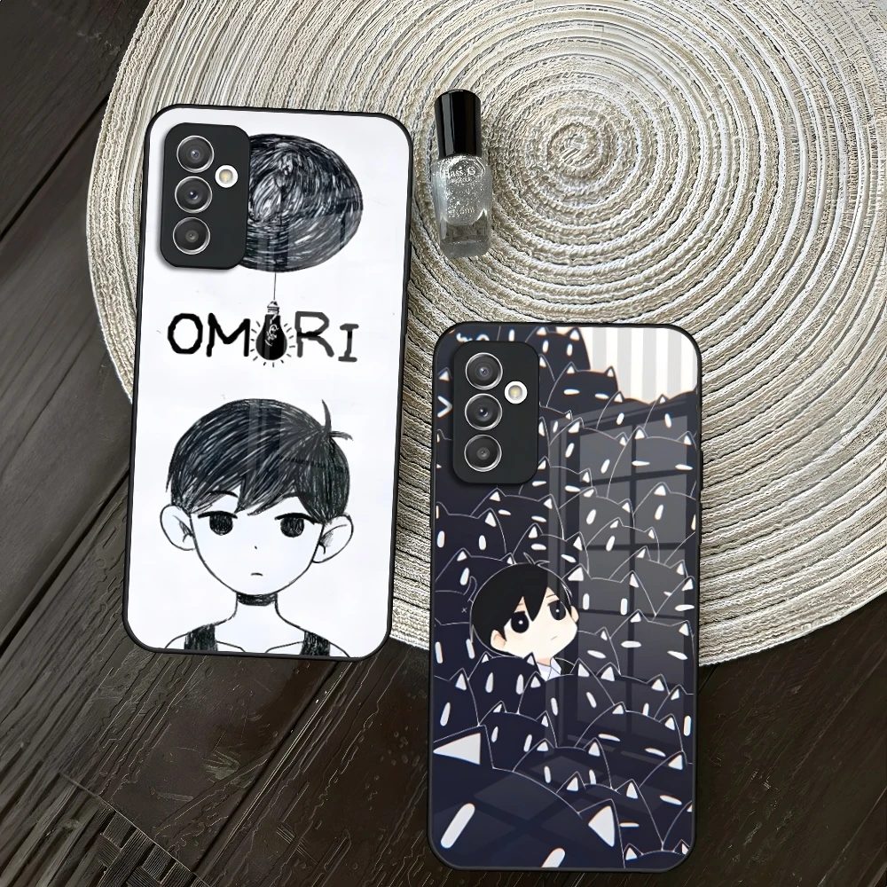 Omori Game Phone Case For Samsung A15 A25 A35 A55 A14 A24 A34 A54 A13 A23 A33 A53 A12 A22 A32 A52 A11 A05 Cover