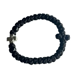 1pcs hand-woven Greek Eastern European Orthodox Cross bracelet 6 best sales greek orthodox cross - №2