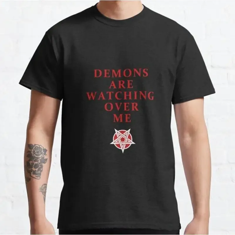 Dämonen überwachen mich, hochwertiges T-Shirt in den Größen S bis 5XL