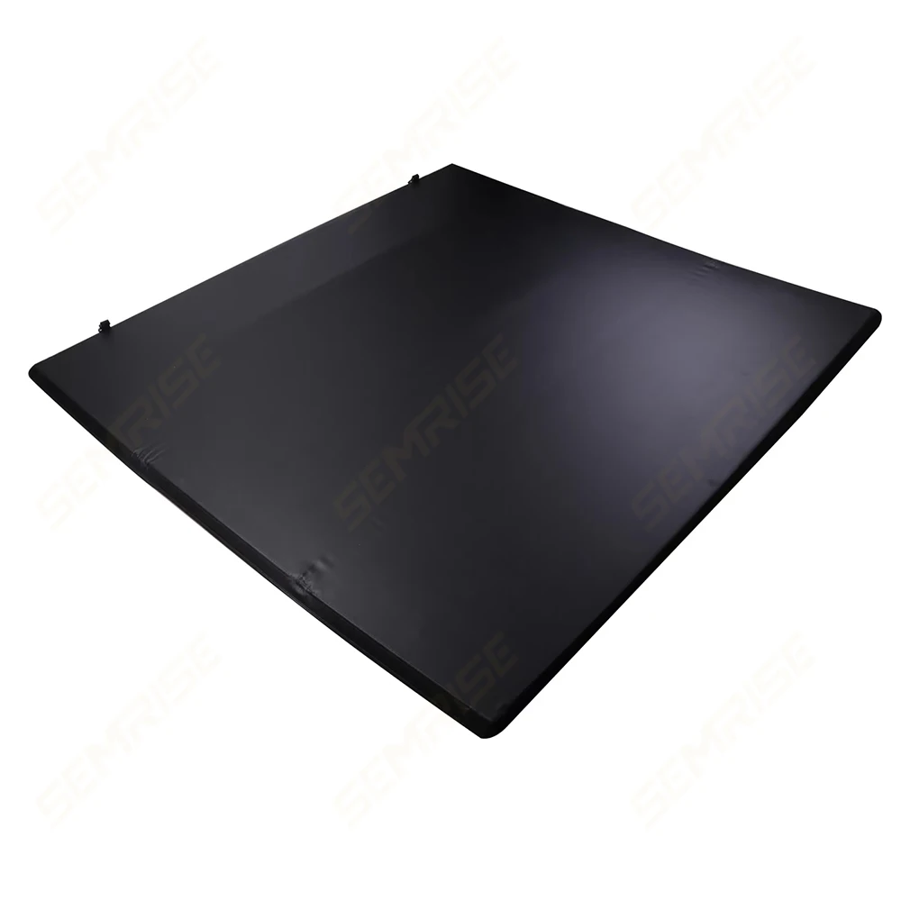 Copriletto per camioncino in lega di alluminio Copriletto per camion con copertura tonneau rigida a quattro pieghe per Ranger F150