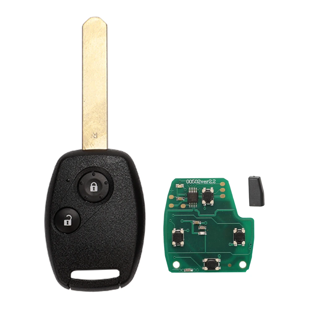 jingyuqin 313.8/315/433.92Mhz ID46 Remote Key for Honda Accord Element CRV HRV City Odyssey Civic Car G8D-382H-A G8D384H-A /380H