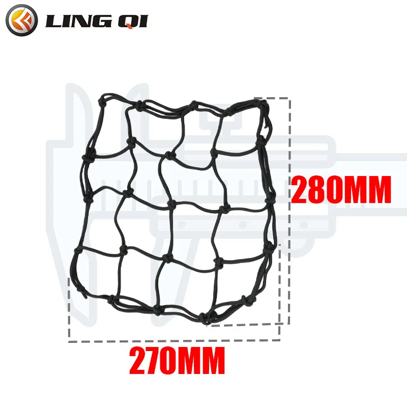 LING QI Electric Bicycle Luggage Net Bike Hold Down Fuel Tank Luggage Mesh Web For  SUPER73-RX S2 Z BMXS Bike Accessories Ares