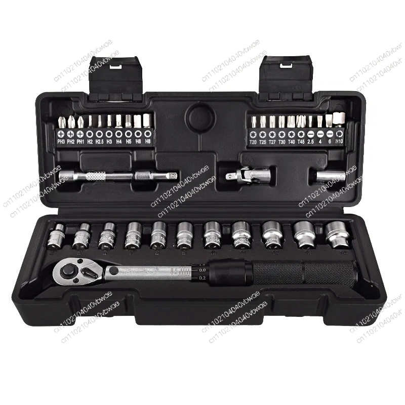 

Набор динамометрических ключей промышленного класса для велосипеда 2-20 Нм, регулируемая головка динамометрического ключа