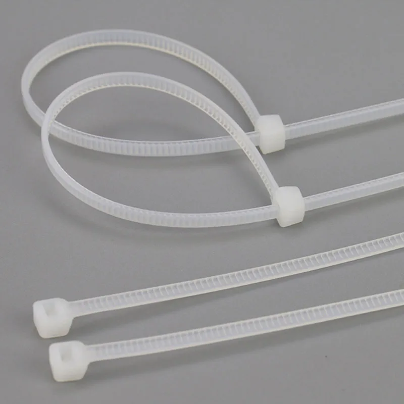 Self-locking plastic nylon zip tie 3*100 3*150 3x200mm 5x150 4*200 fastening ring Hardware Cable Loop Wire Wrap