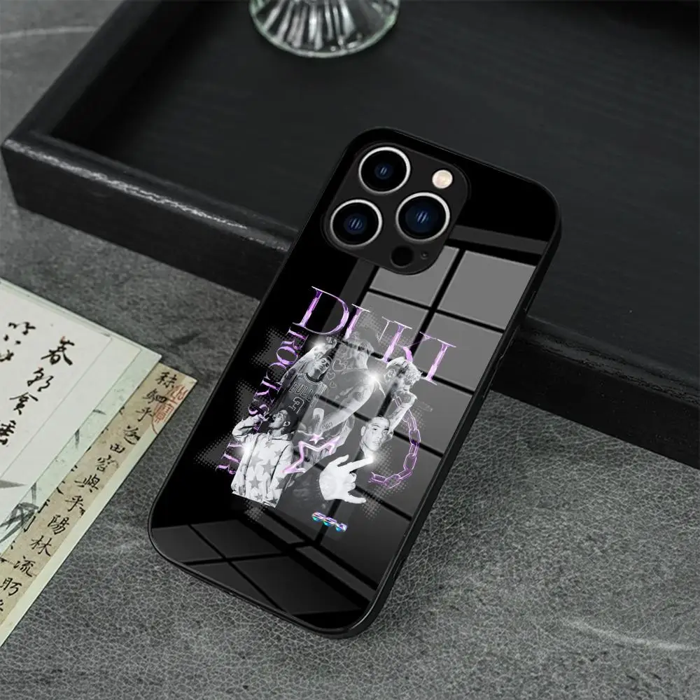 Fashion Duki R-rapper Phone Case For IPhone 18 17 16 Pro Max 15 14 Pro 11 12 13 Plus Mini 17 Air Glass phone case