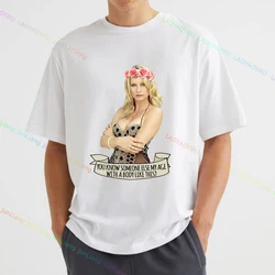 Desperate Housewives Movie Men T-shirt Edie Britt Bree Van De Kamp Short Sleeve Tee Mens Clothes Y2k Top Women Men's T-shirts