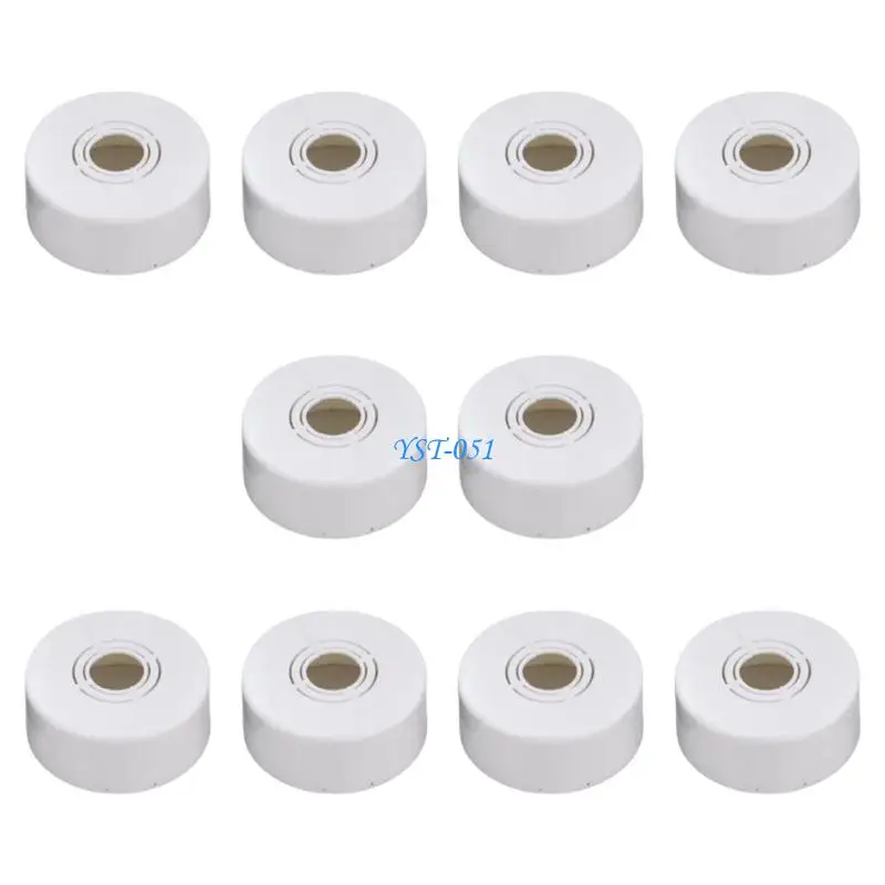 

E15A 10PCS Showerhead Cover Caps Split Installation Designs Pipe Concealments Bathroom Upgrades Accessories