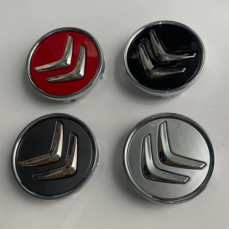 4 peças de Emblemas para Citroen C1 Elysee DS4 DS3 Picasso Berling Saxo C4 C5 C2 C3 Xsara Cactus DS6, Tampas de Centro de Roda