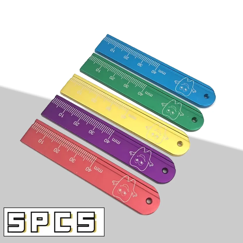 

5 шт., эндодонтическая линейка, стоматологическая эндодонтическая измерительная шкала, инструмент для лечения корневых каналов для стоматолога, хирургический набор для измерения размера