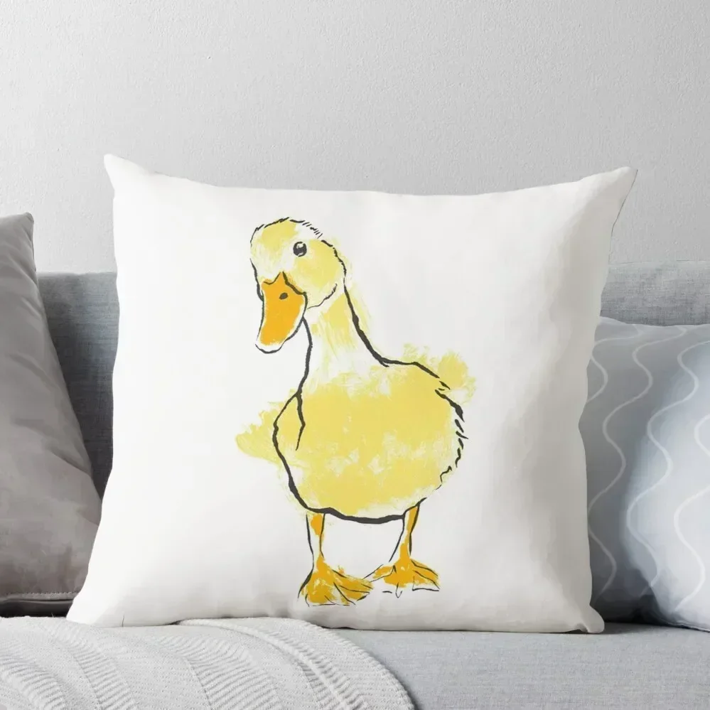 

duck sketch Throw Pillow Cushion Cover Luxury Couch Cushions Embroidered Cushion Cover Custom Cushion Photo pillow