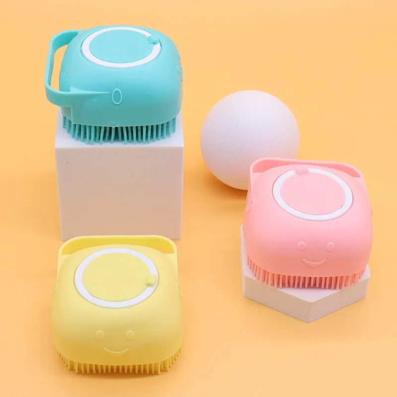 Cross Border Pet Cat And Dog Cleaning Silicone Soft Brush And Bath Brush. Every Purchase In The Store Will Give You A Small Gift