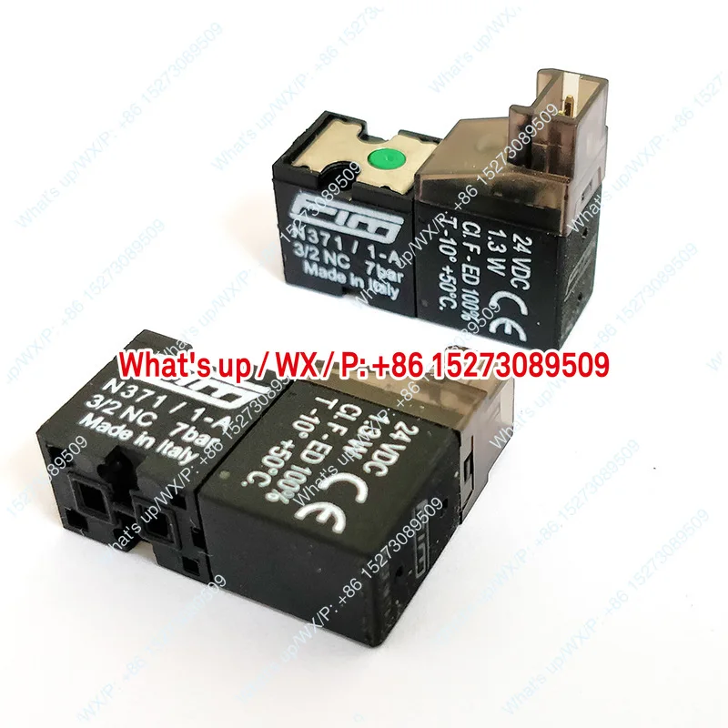 N371/1-A إيطاليا، آلة الجوارب، آلة الملابس الداخلية 10 مم صمام الملف اللولبي المصغر ثلاثي الاتجاهات المفعول المباشر #3