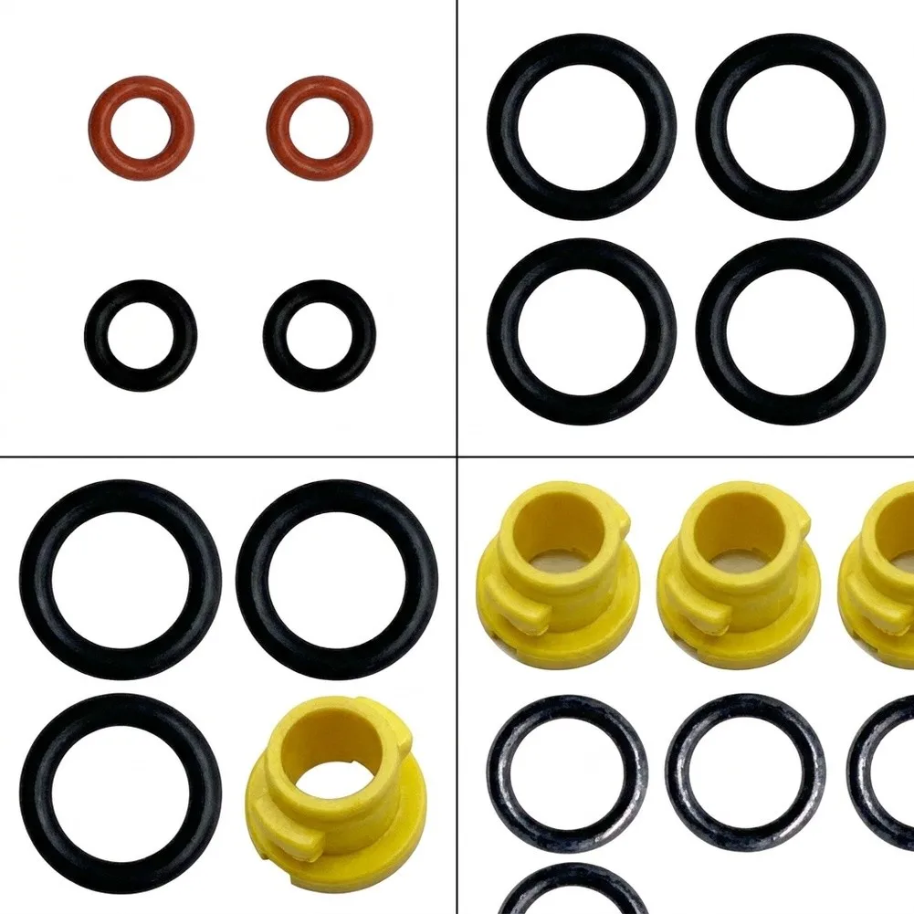 Replacement O Rings for Karcher High Pressure Washer Models For K2 K3 K4 K5 K6 For K7 20 pcs Rubber Seals Black Red