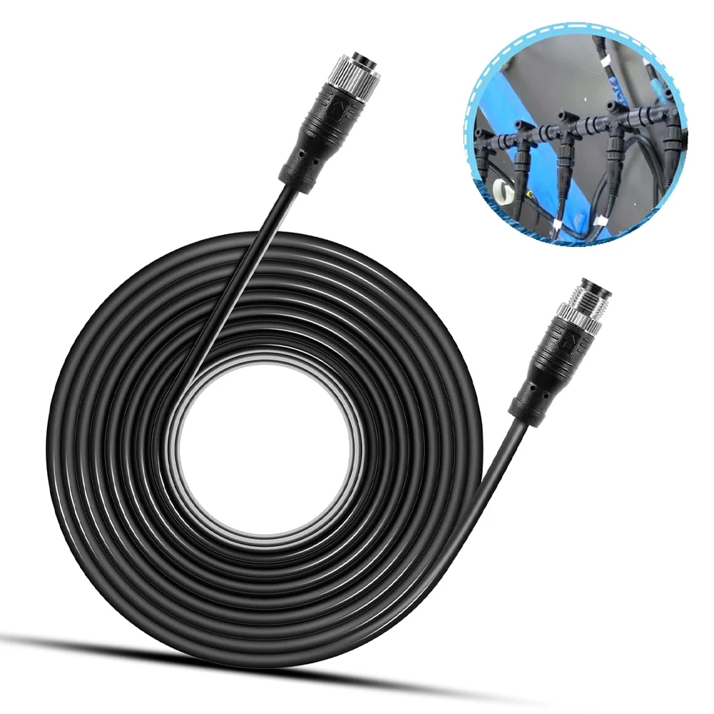 

NMEA 2000 (N2K) 10m Drop Cable Backbone Cable Extension Cable Fit for Lowrance Simrad B&G Navico Garmin Networks