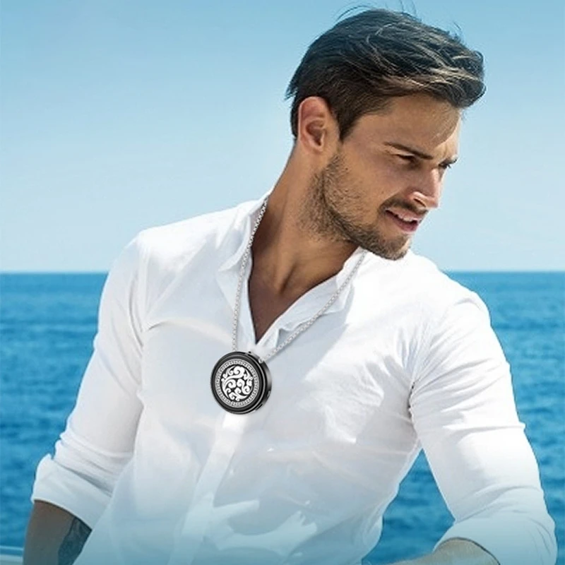 Purificador de aire para niños, Mini portátil, 100 millones de iones negativos, collar, purificador de cuello colgante