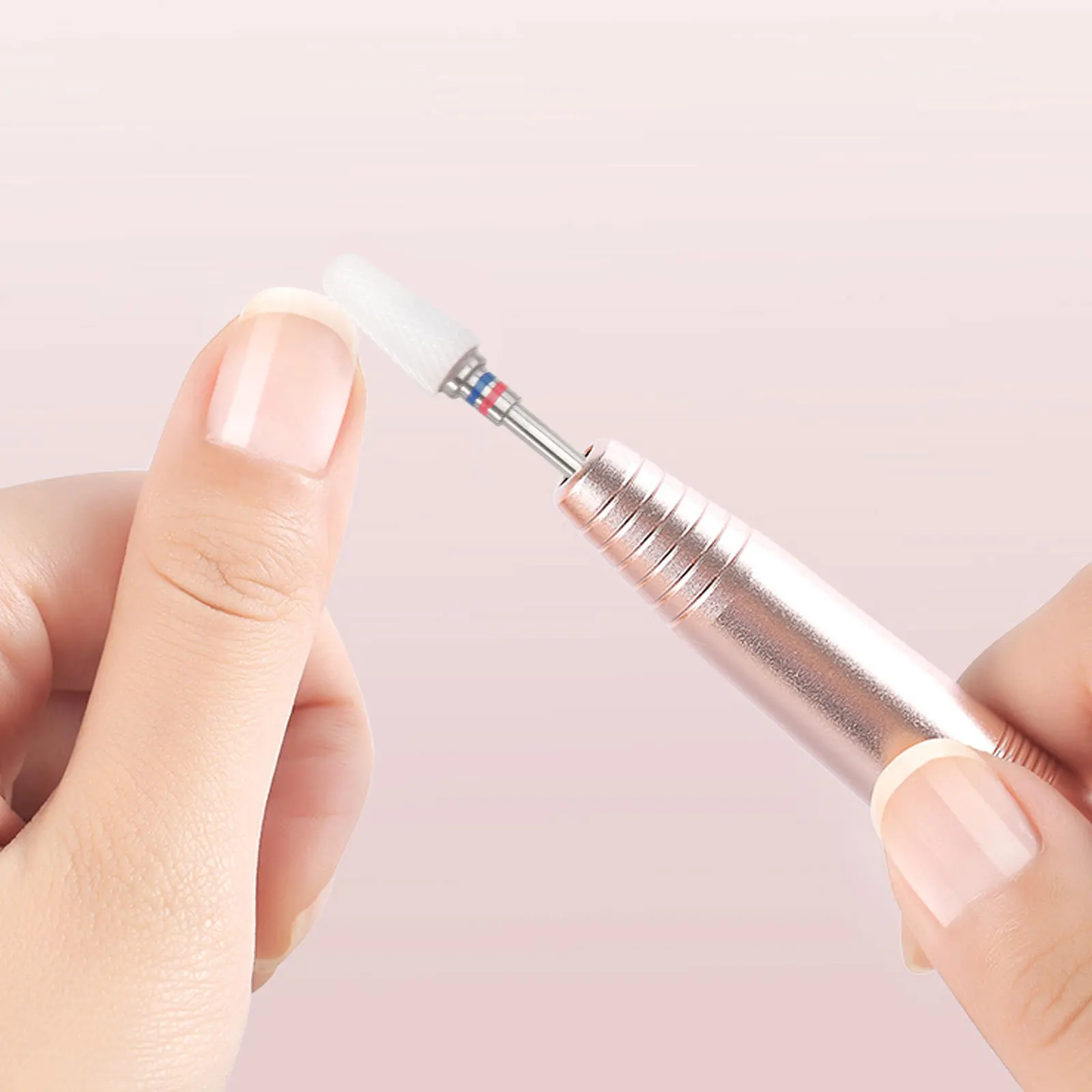 5 قطعة مسمار السيراميك لقمة ثقب آلة تلميع أداة رأس مطحنة ل مانيكير باديكير إزالة الجلد الميت مقاومة للاهتراء #1