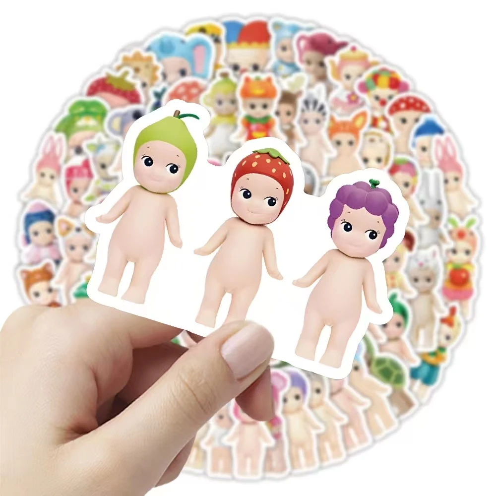 100pcs Sonny Angle Graffiti Children Stickers Cute Angel DIY stickers Notebook Luggage Mobile Phone Cup Decoration kid Stickers