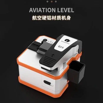 Q1S Fully Automatic Electric Fiber Optic Cleaver Rechargeable Optical Cable Cutter Ftth