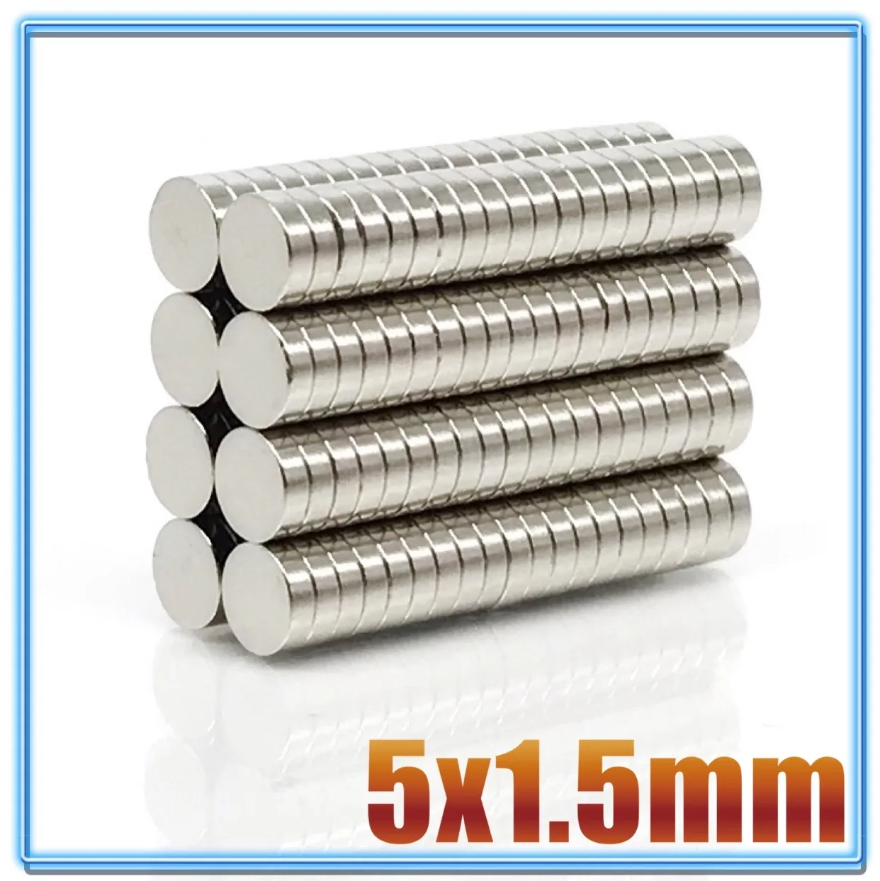 20/50/100/200/500/1000 Pcs 5x1.5 Round NdFeB Neodymium Magnet N35 Super Powerful Small imanes Permanent Magnetic Disc 5*1.5