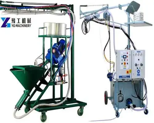 plaster spraying machine GRC Concrete Sprayer Portable 380V Electric Mortar Sprayer 2.2 4.0kw for Wall Decoration