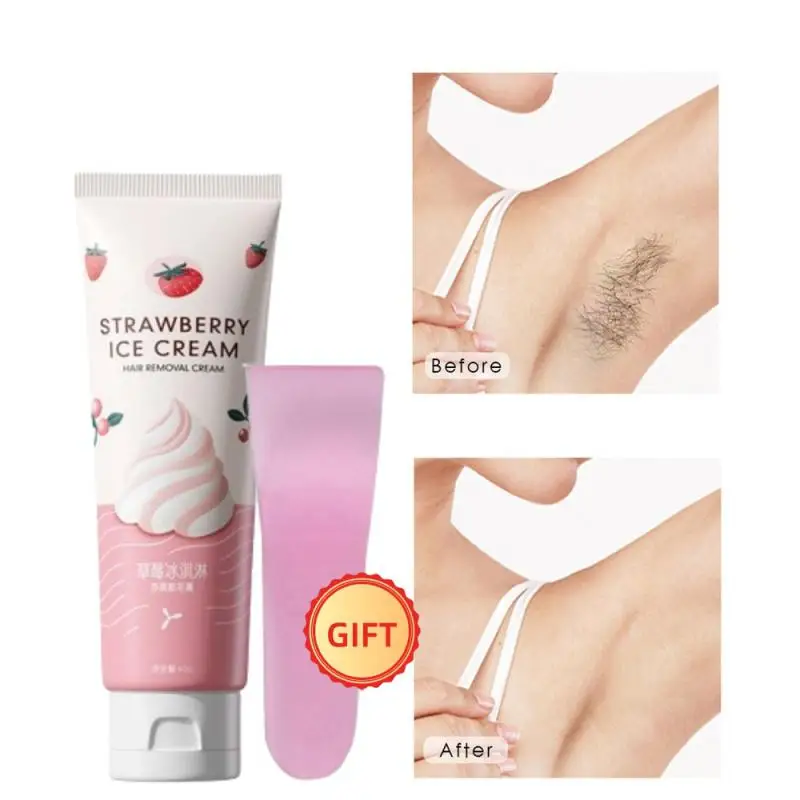 Hair Removal Cream Quick Gentle Permanent Private Area Hair Remove Cream Painless Non-irritating Hair Growth Inhibitor Body Care