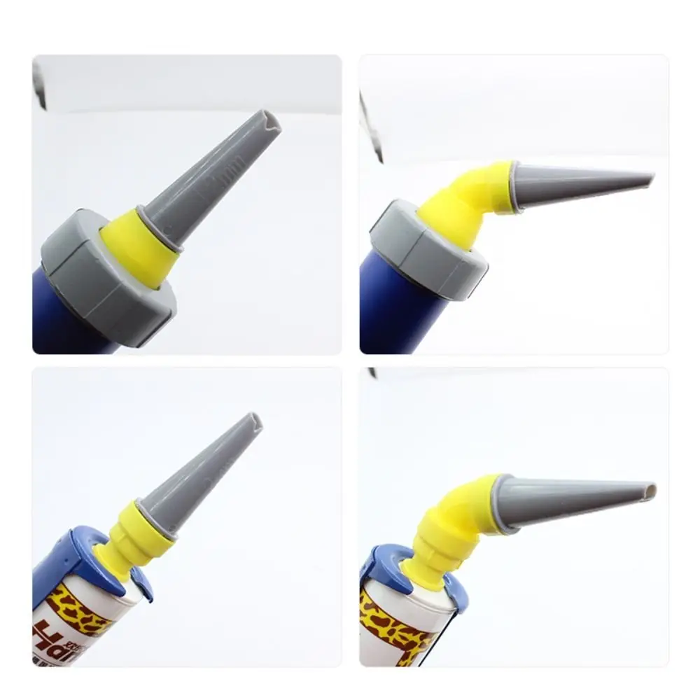 Embouts de calfeutrage en silicone imperméables, couvercles de bouche, buses de colle en plastique pour verre, outils de construction de maison, mastic
