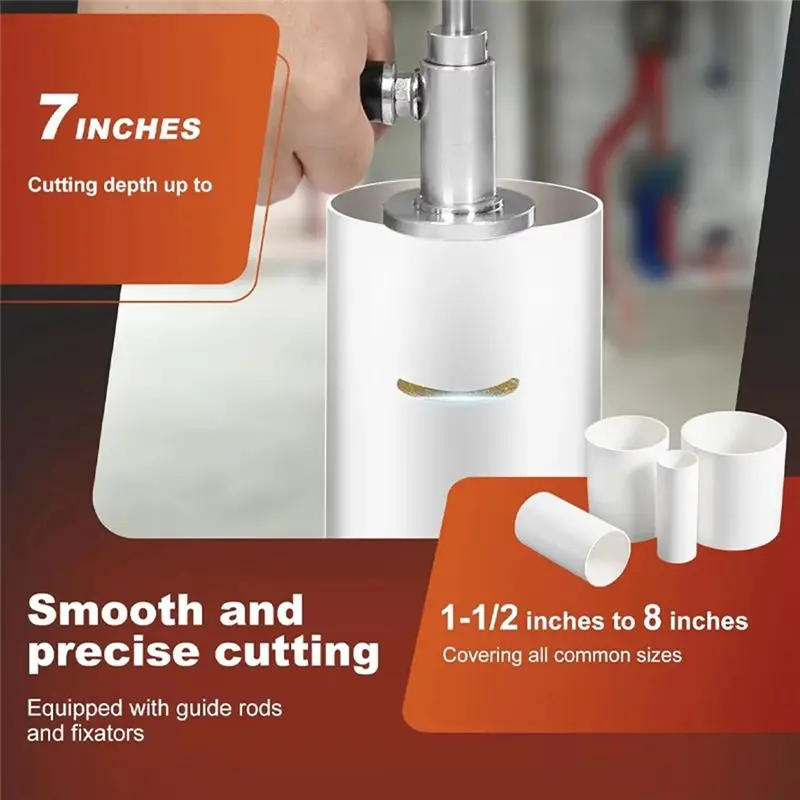 Special Offer~Adjustable Cutting Depth Blade PVC Inside Pipe Cutter Plumbing Tool For Pipe Cutting Repairing Work