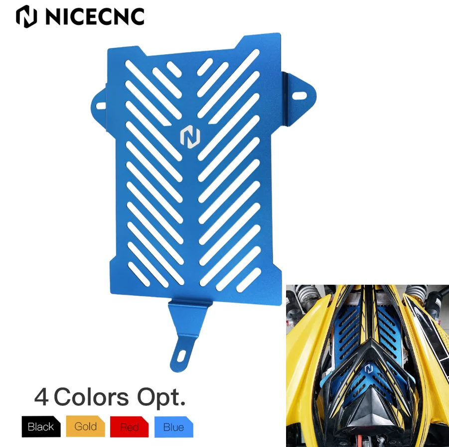 

NICECNC ATV Radiator Cowling for Yamaha Raptor 700 2013-2024 Radiator Guard for Yamaha Raptor 700R 2013-2024 Aluminum Alloy