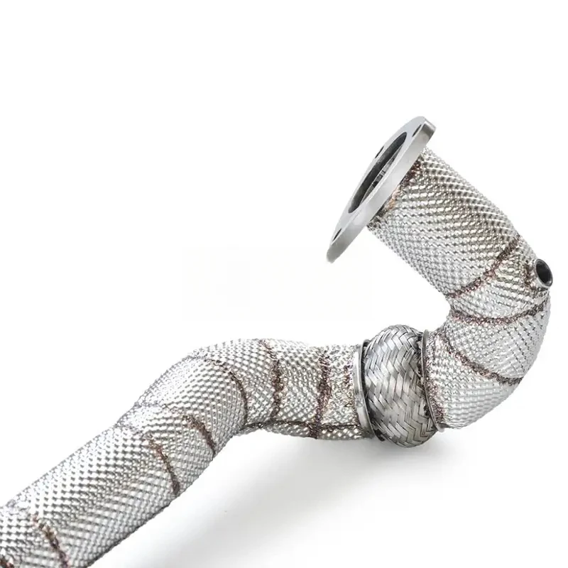 

High Flow High Performance Stainless Steel Downpipe Converter Exhaust System Octavia MK1 1.8T 1998-2003