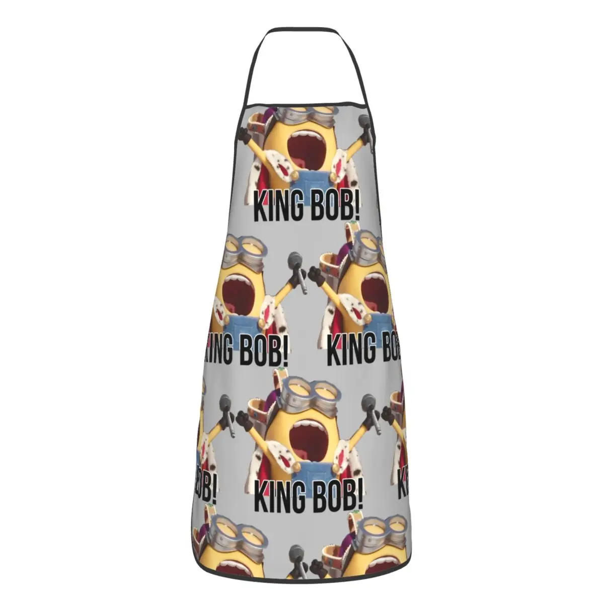 Funny Bob Cooking Master Bib Aprons Men Women Unisex Kitchen Chef Despicable Me Tablier Cuisine for Cooking Baking Gardening