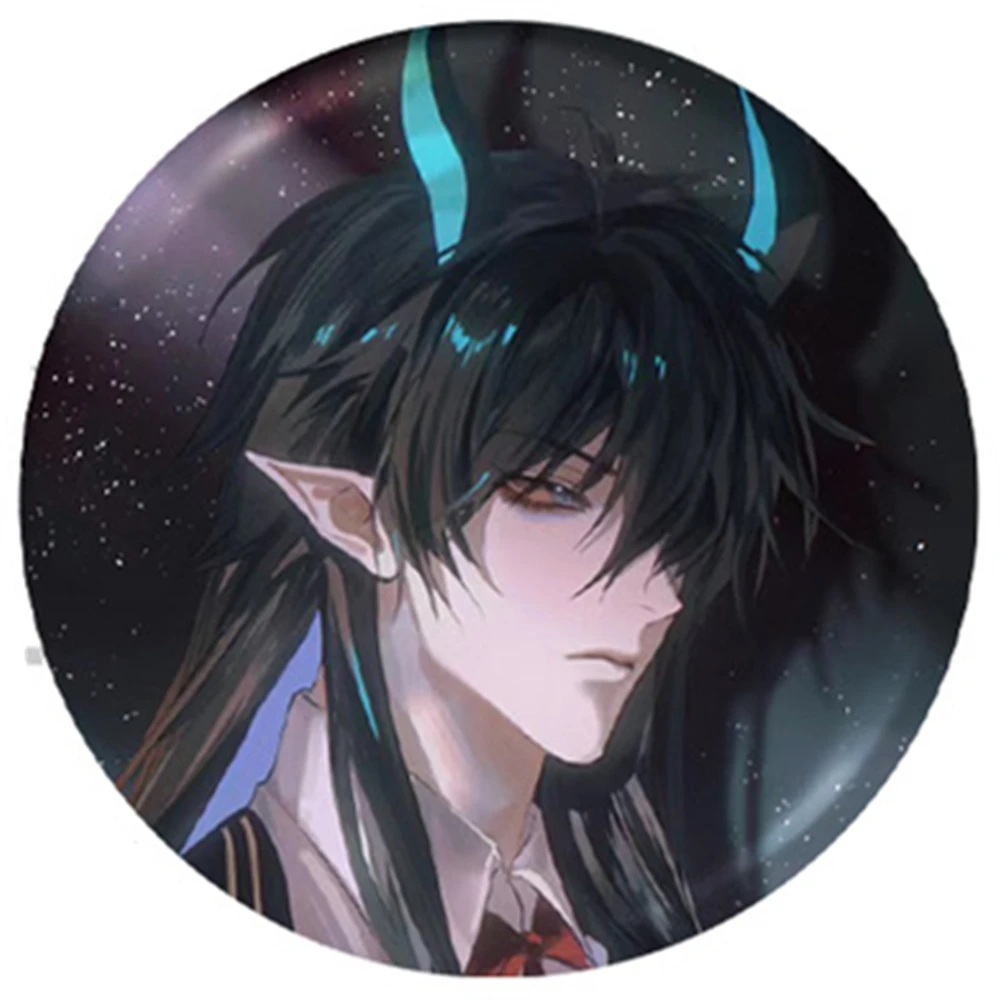 

58 мм игра Honkai: Star Rail Dan Heng·Imbibitor Lunae Косплей Костюм Значок Булавка SPTE Жесть Брошь Опора Рождественская Девочка