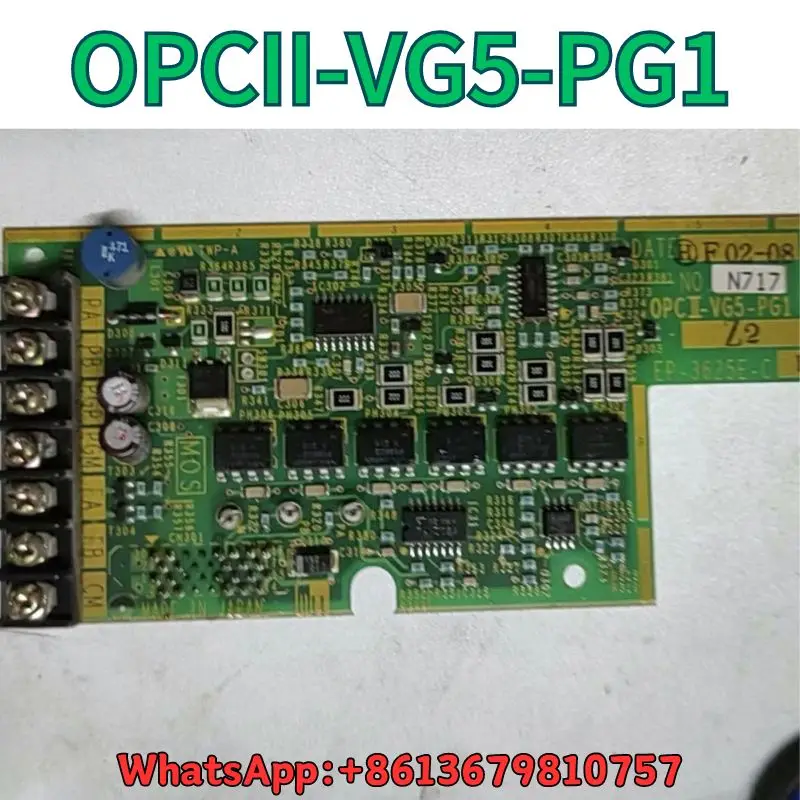 

Used Encoder PG Card OPCII-VG5-PG1 EP-3625E-C test OK Fast Shipping