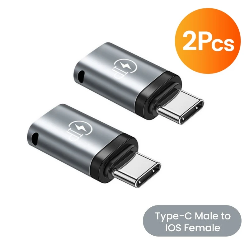 OLAF USB C-adapter Type C naar Lightning Female Converter voor IPhone 15 Xiaomi Samsung Lightning Charger Mobiele accessoires