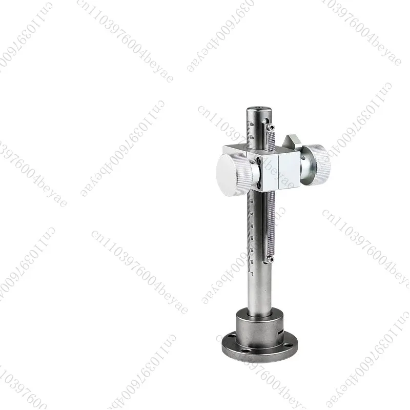 Z-axis adjustment assembly Manual lift slide table Rack gear with graduated pillar type