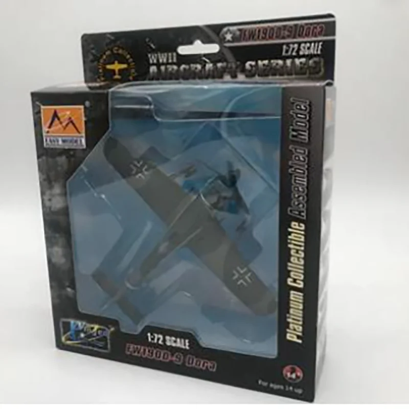 Diecast 1:72 Scale FW-190D-9 JV44 Wing 1945 Aircraft Model Simulation Finished Model Collection Gift Toys