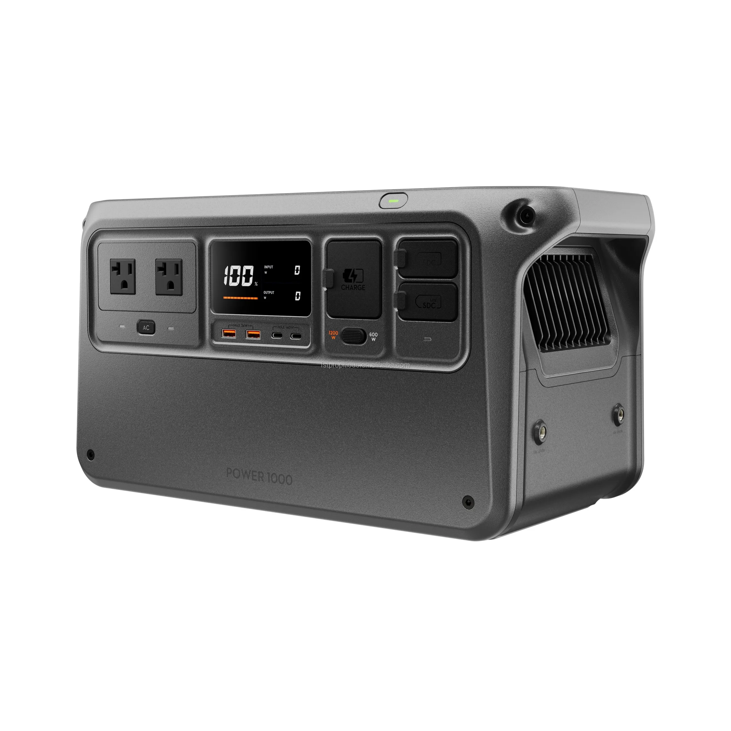 Outdoor High Power Supply, Outdoor Power Supply Station Generator, Dual 140W USB-C Ports, Super Fast Charging for DJI Power 1000