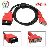 Main Test Cable 26pin for Autel Maxisys MS906/908/905/808 15Pin OBD2 Extension MS908 PRO Maxisys Elite 15Pin OBD2 Cable DS708