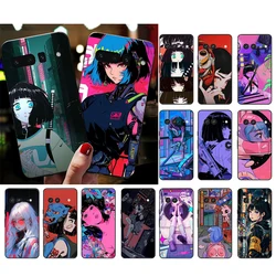 Japanese Style Anime Girl Phone Case For Google Pixel 9 Pro XL 9 8 7 Pro 8A 7A 7 6A 6 Pro Pixel 4 3 XL 5 6 4A