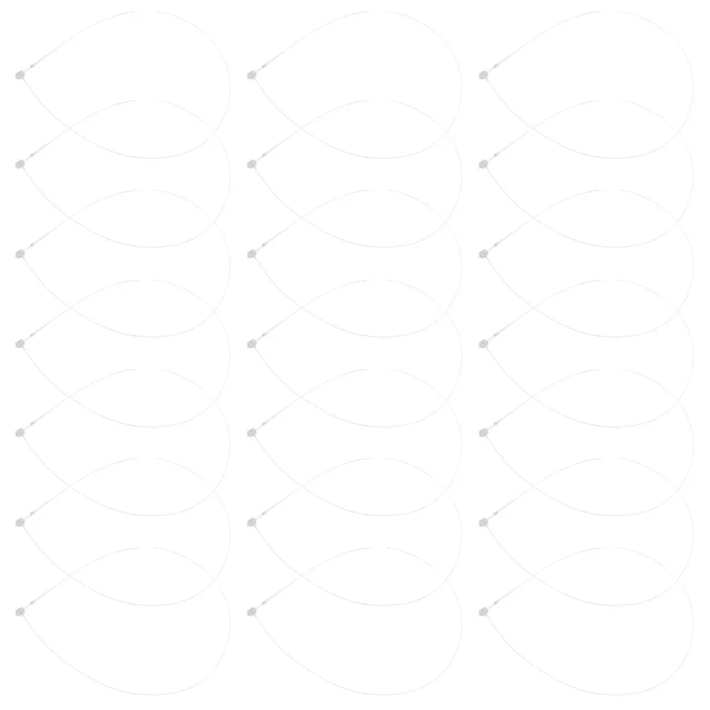 

3pcs Transparent Plastic Snap Button Fasteners Tag Gun Label Fastener For Jewelry Price Tags Clothing Sewing Projects