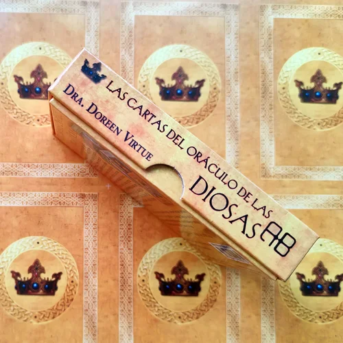 Imagen 2 del producto Edición Española 1:1 Las Cartas Del Oráculo De Las Diosas: 44 cartas del oráculo y PDF libro guía (Tarot y adivinación)