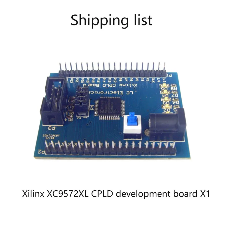 Imagem -05 - Xilinx Cpld Aprendizagem Desenvolvimento Board Bread Xc9572xl