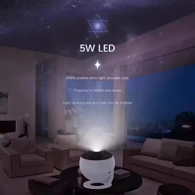 New Arrival Led Planetarium Night Light 360 Degrees Rotation Star Projector 13 In 1 Desk Projection Lamp