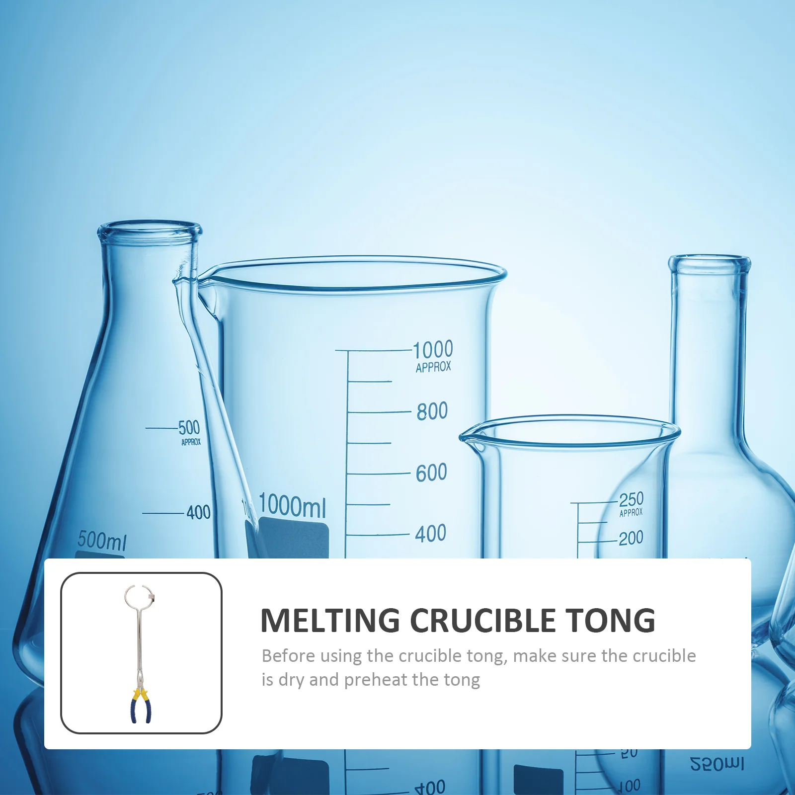 

Crucible Tong Metal Casting Tool For Melting Gold Foundry Smelting Long Clamp Furnace Plier Teaching Equipment