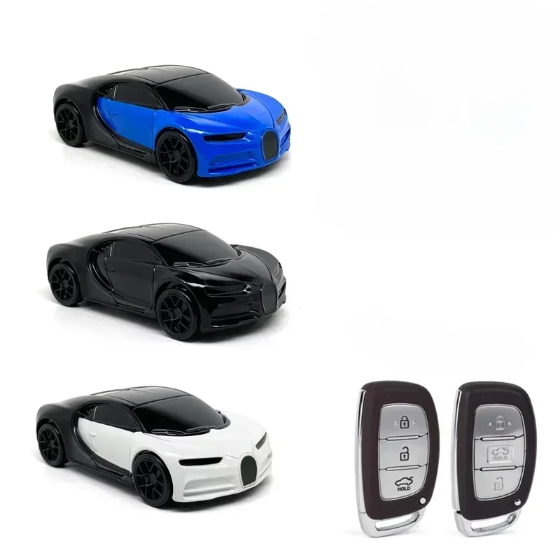 Чехол-брелок в форме автомобиля для ключей Hyundai Ix35, Elantra, Tucson, Mingtu, Fiesta, Sonata